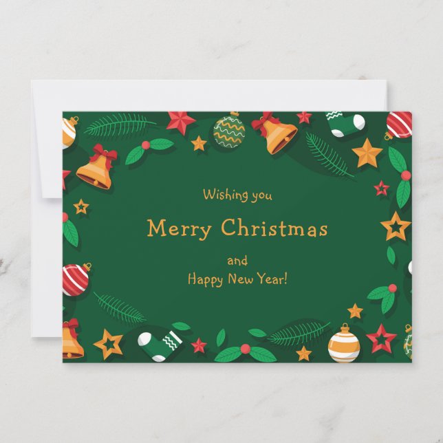 Carte cadeau de Noël (Devant)