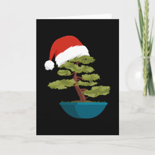 Carte Cadeau de Noël Bonsai Tree