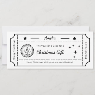 Carte cadeau de Noël, Carte de vœux