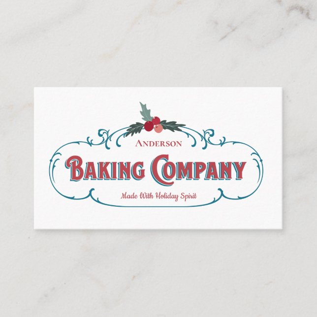 Carte cadeau de Noël Cookie Baking (Devant)