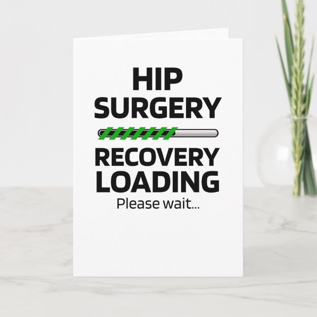 Carte Cadeau de récupération de chirurgie hanche | Cadea (Devant)