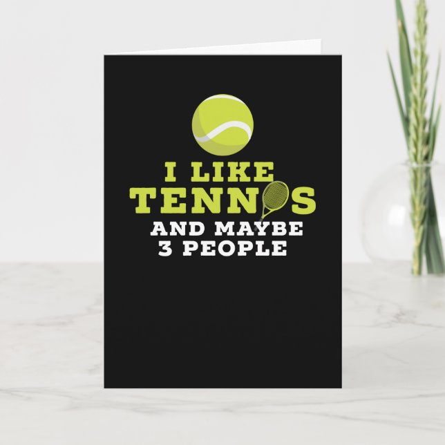 Carte Cadeau de tennis (Devant)