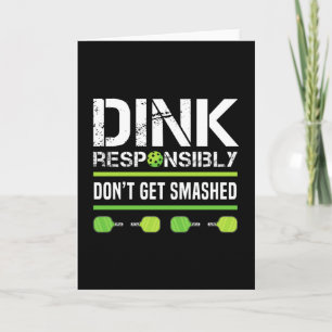 Carte Cadeau drôle de retraite Pickleball Dink