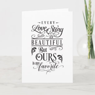 Carte Cadeau drôle de Saint-Valentin Amour Jolies Couple