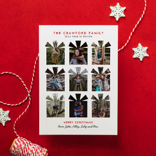 Carte cadeau enrobée année en examen Photo de vaca