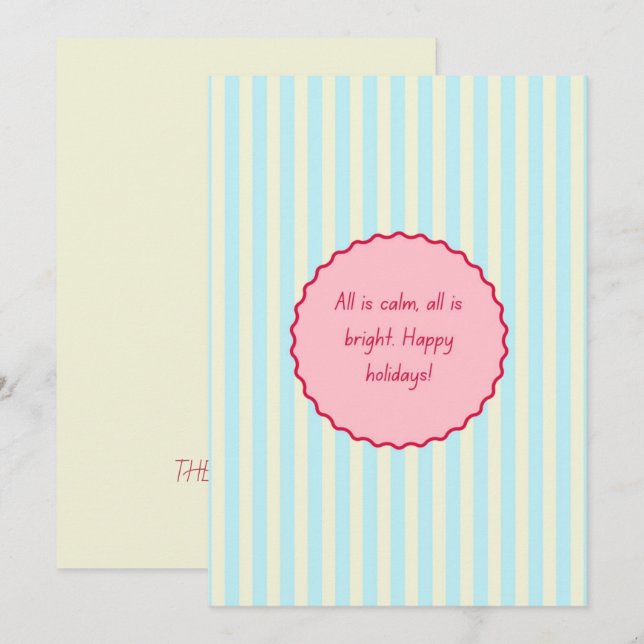 Carte cadeau Festipes avec un bon devis de vacance (Devant / Derrière)