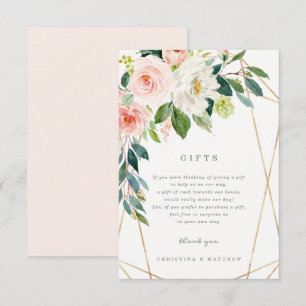 Carte cadeau Geometric Spring Romance