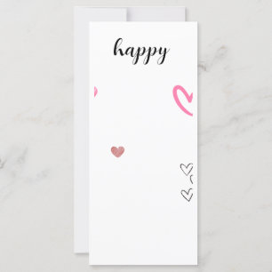 Carte cadeau heureux amis mignon