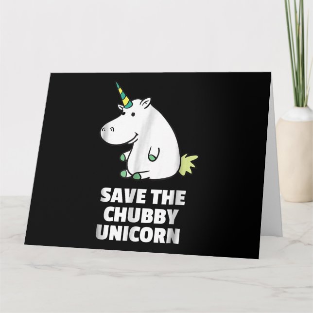 Carte Cadeau Hippo Lover| Hippo Chubby Unicorn | Hippo m (Devant)