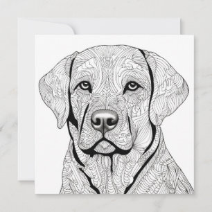 Carte cadeau Labrador Retriever