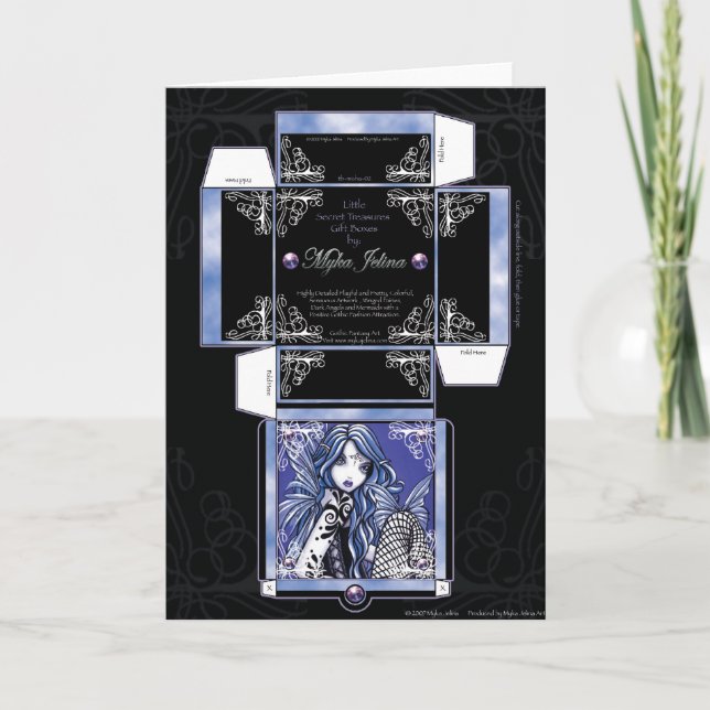 Carte Cadeau "Misha" Papillon Fée (Devant)