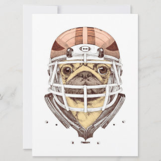 Carte Cadeau paramétrique | Pugdog Chien Maman Amoureux 