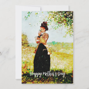 Carte cadeau pour la Fête des Mères/Dame victorien