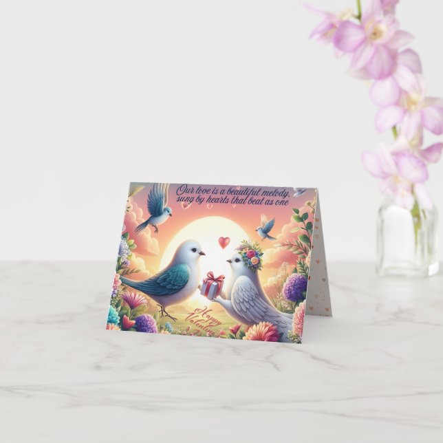 Carte Cadeau précieux de Love - Romantique Saint Valenti (Orchidée)