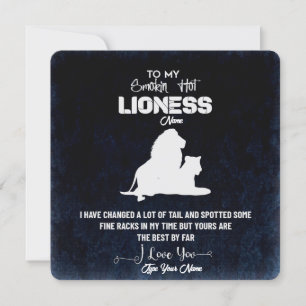 Carte Cadeau romantique chaud pour elle, cadeau pour fem