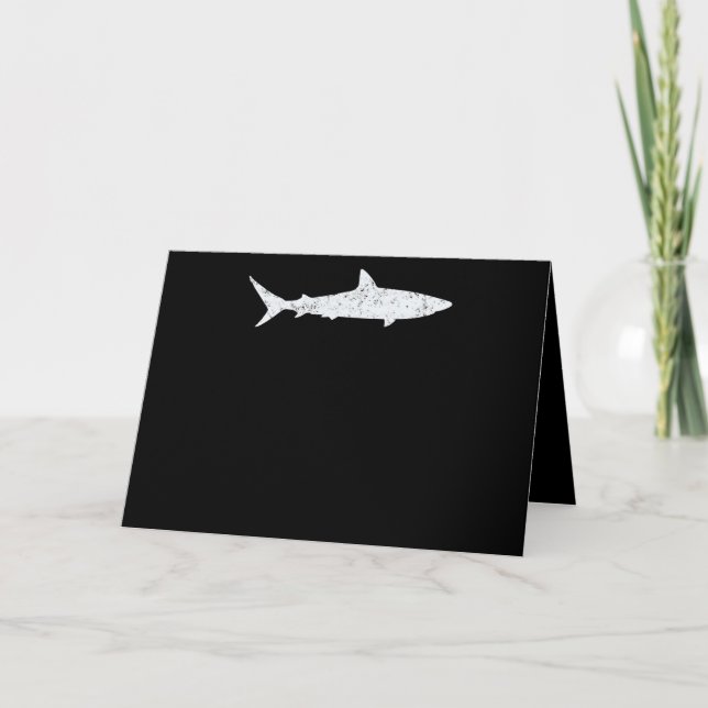 Carte Cadeaux d'amour de requin mignon - Dons de requin  (Devant)