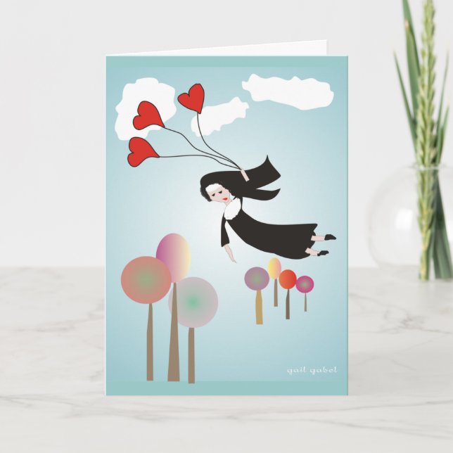 Carte Cadeaux d'art de la religieuse (Devant)
