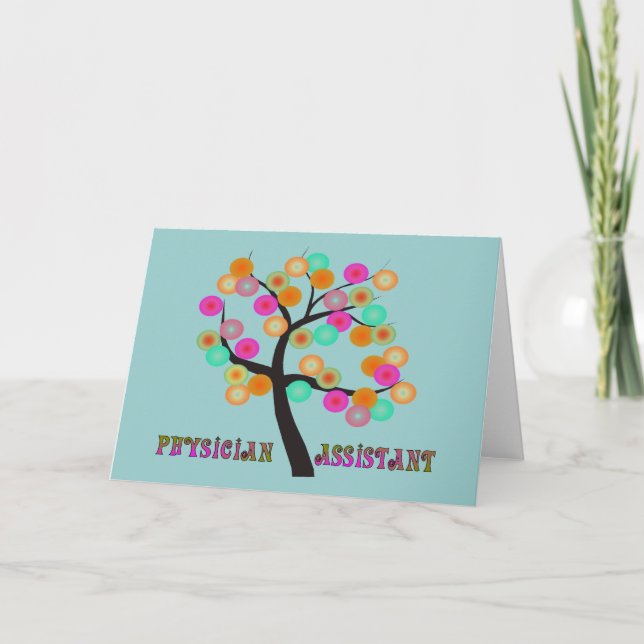 Carte Cadeaux d'assistant de médecin (Devant)