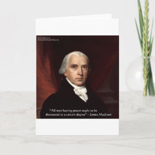 Carte Cadeaux de citations de sagesse "Guerre et liberté