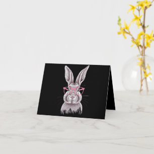 Carte Cadeaux de famille mignons Funny Bunny Pâques 