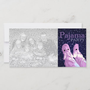 Carte cadeaux de fête en pyjama : soirée