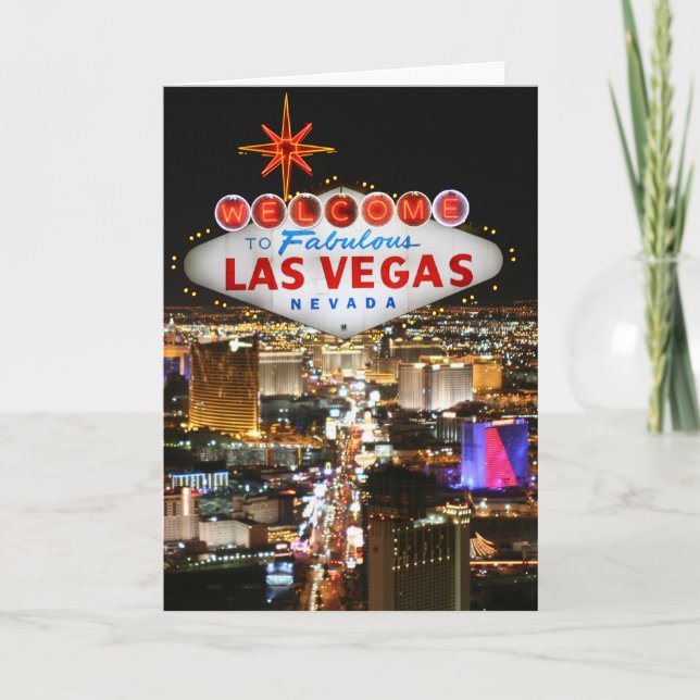 Carte Cadeaux de Las Vegas (Devant)
