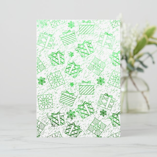 Carte Cadeaux de Noël 7 (Debout devant)