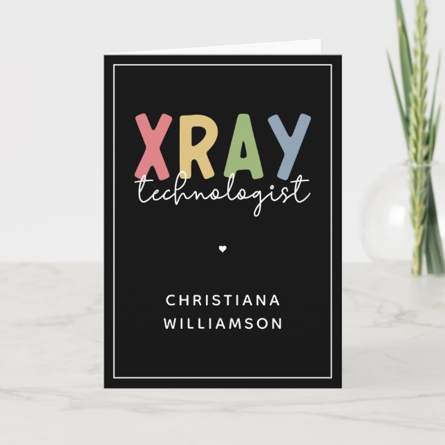 Carte Cadeaux de technologie X-ray (Devant)