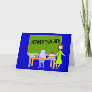 Carte Cadeaux d'enseignants retraités