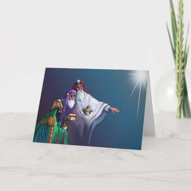 Carte CADEAUX des MAGI et du VERS par SHARON SHARPE (Devant)