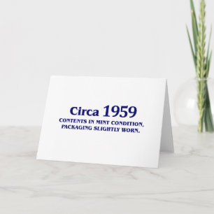 Carte Cadeaux du 50e anniversaire !