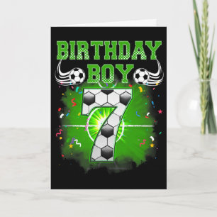 Carte Cadeaux garçon 7 ans pour un fan de foot