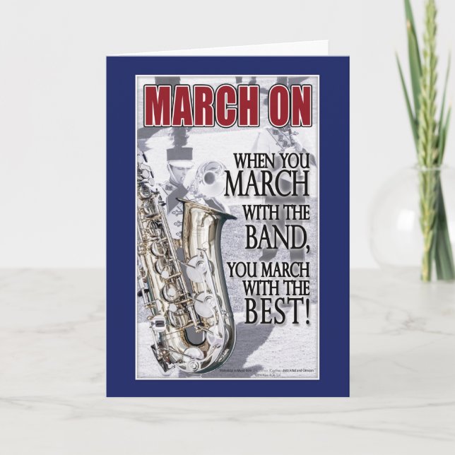 Carte Cadeaux motivationnels pour les membres des bandes (Devant)