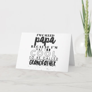 Carte Cadeaux Papa cool Du Fils