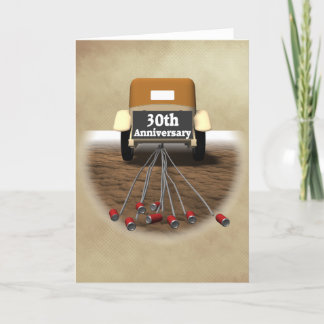 Carte Cadeaux pour les 30 ans de mariage