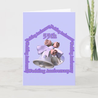 Carte Cadeaux pour les 55 ans de mariage