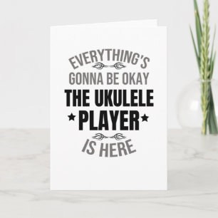 Carte Cadeaux Ukulele vintage   Ukulele Joueurs cadeaux