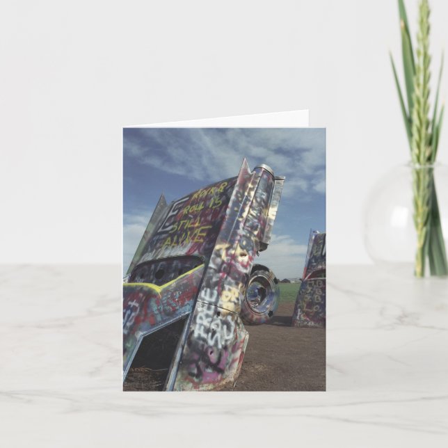 Carte Cadillac Ranch (Devant)