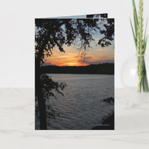 Carte Cadre noir de feuille