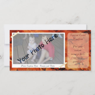 Carte Cadre photo d'automne