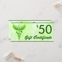 Caduceus Alternative Medicine $50 Bon cadeau