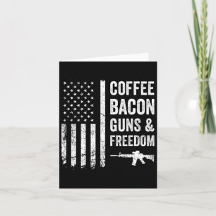 Carte Café Bycon Armes Et Liberté - Barbecue Grill Funny