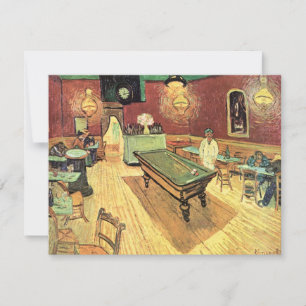Carte Café de Nuit, Place Lamartine par Vincent van Gogh