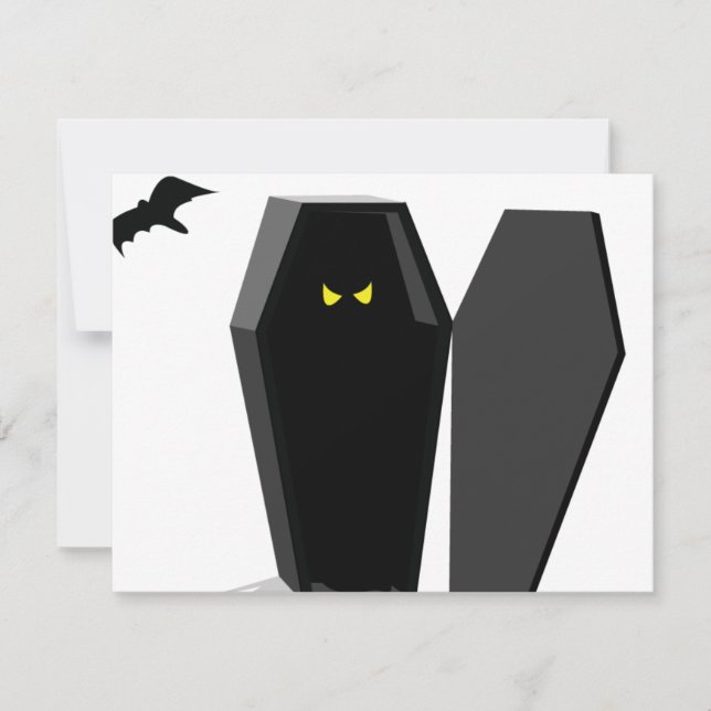 Carte Café éffrayant (Devant)