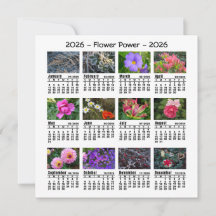 Calendrier photo personnalisé 2026 Dimanche début
