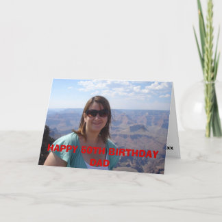 Carte californie 168, HEUREUX 50E ANNIVERSAIRE PÈRE