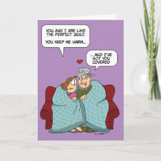 Carte Câlins sous une couverture - By the Yard® - Saint-