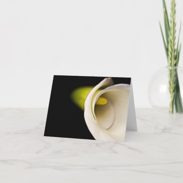 Carte Calla Lilly (Devant)