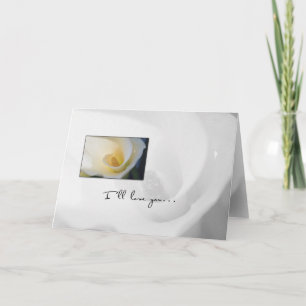 Carte Calla Lily Notre Anniversaire