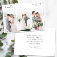 Calligraphie Mariage photo Merci